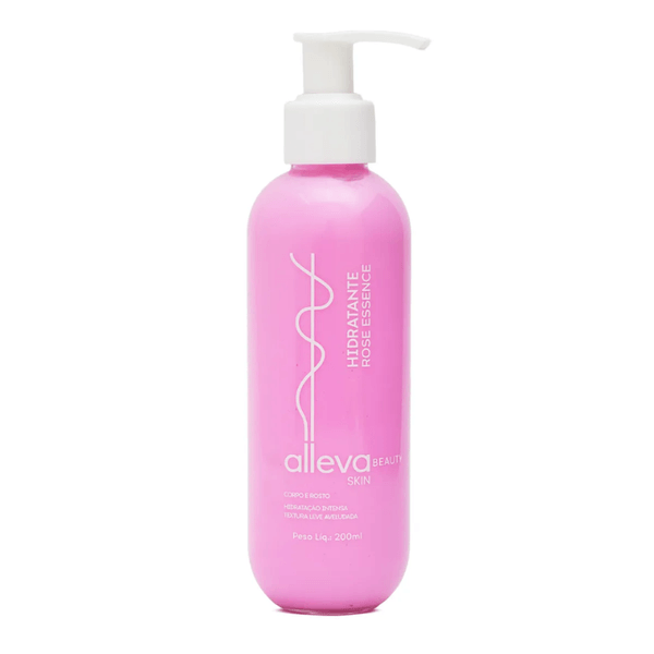 Hidratante Rose Essence Corpo e Rosto Alleva Skin Alleva 200ml